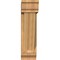 Ekena Millwork Traditional Traditional Rough Sawn Bracket w/ Offset Brace, Western Red Cedar, 6"W x 18"D x 22"H BKT0604X18X22TRA01RWR - alternate 3